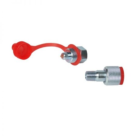 Zinko COUPLER 1/4 in L TYPE COMPLETE 9210104L
